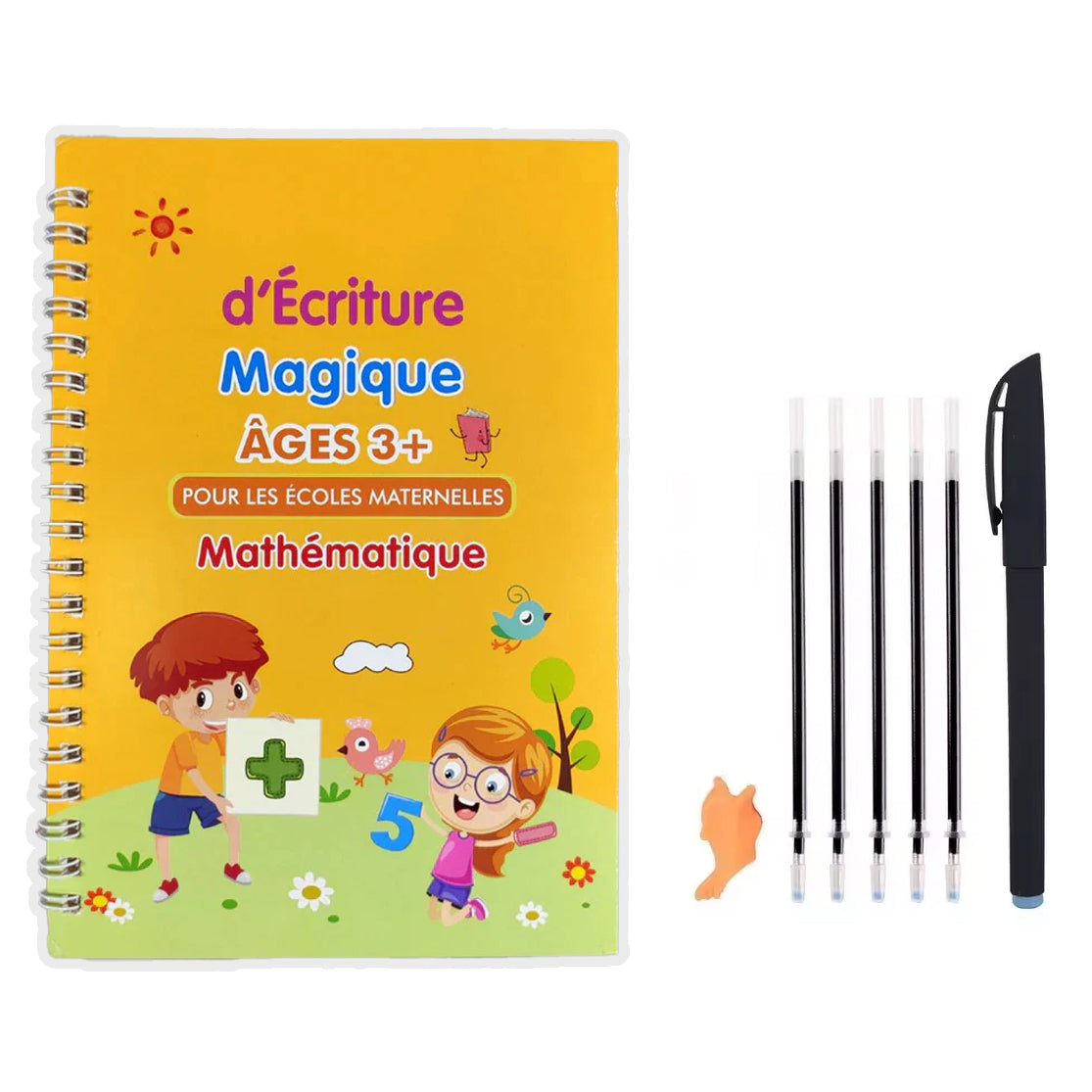 Cahier Magique d’Écriture – Apprentissage Réutilisable