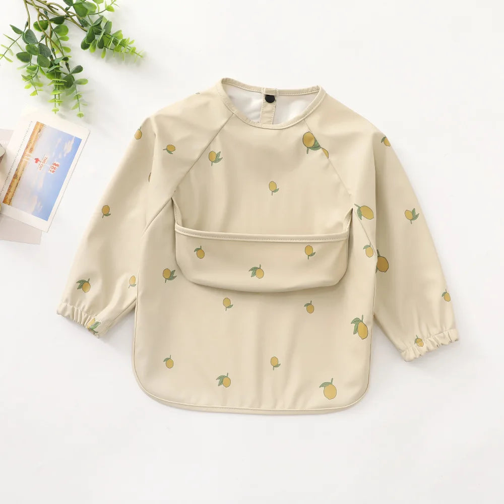 Bavoirs imperméable à manches longues | Les Trésors de Bébé