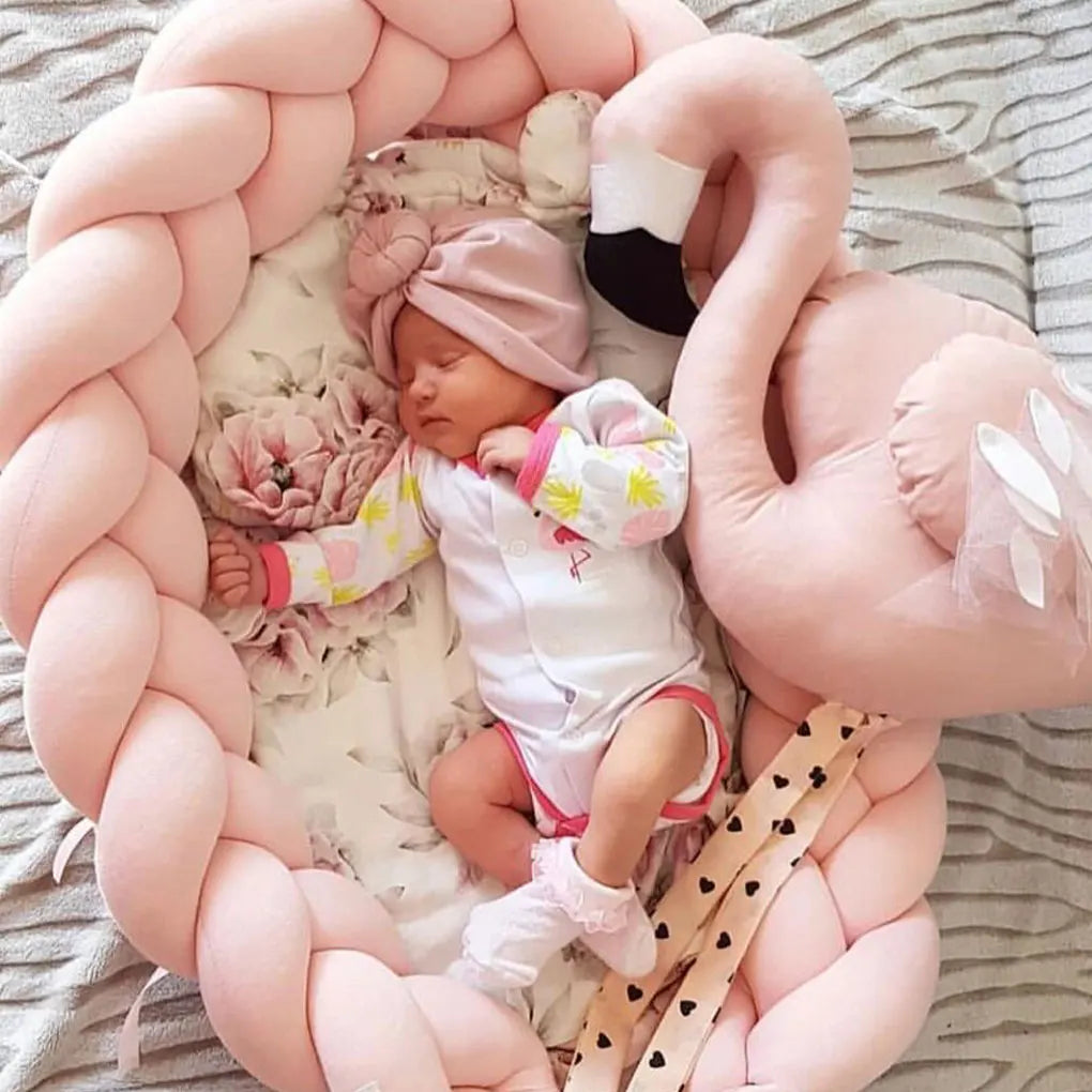 Couffin Bébé Tressé – Réducteur de Lit