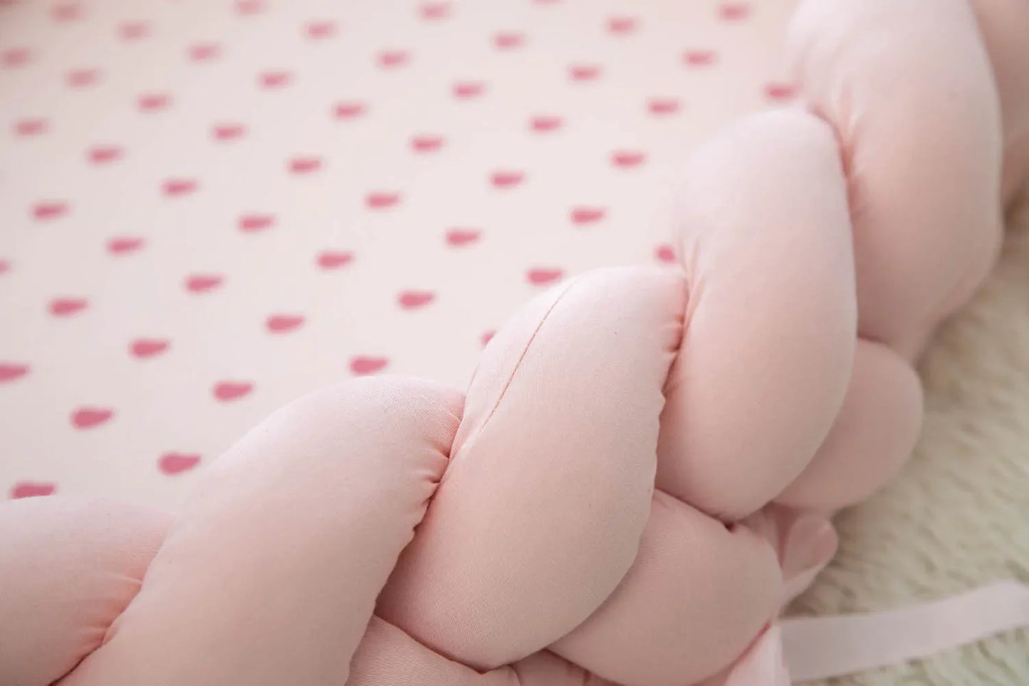 Couffin Bébé Tressé – Réducteur de Lit