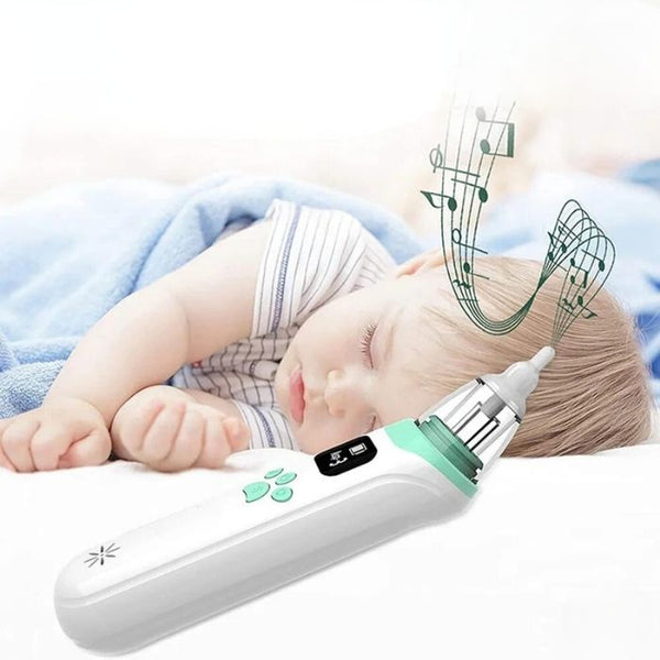 Mouche Nez Électrique avec Aspiration Douce | Les Trésors de Bébé